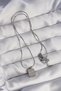 316L Steel Silver Color Square Charm Model Necklace - 2