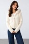 Women's Double Zipper Fur Hooded Cardigan