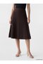Vizyon New Season Elastic Waist Knitwear Skirt - 2