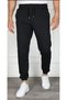 Marchè Bien Men's Jogger Sweatpants with Pockets, Elastic Cuffs, Sports Pants - Black - 3