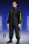 Women's premium motorcycle courier rain suit waterproof pvc reflective black - 6