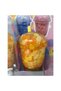 Bubble Tea Cup Squishy Sensory Toy, Orange - 4