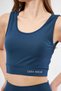 Marchè Bien Sleeveless Sporty Printed Crop - Turquoise - 7