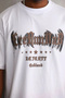Men's Printed T-Shirt Short Sleeve Crew Neck Relaxed Fit T-Shirt - White - 3