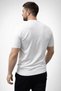 Marchè Bien Men's Summer Knitwear Woven T-Shirt Short Sleeve Crew Neck Knitted Pattern T-Shirt - White - 4