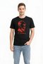 Marchè Bien Men's Atatürk Printed T-Shirt Short Sleeve Crew Neck T-Shirt - Black - 3