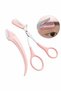 Curved Eyebrow Trimmer Set Eyebrow Scissors and Eyebrow Razor with Stainless Steel Blades - 5