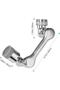 Rotatable and Space-Saving Kitchen Faucet Head with Swivel Spout - 4