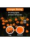 3m Thanksgiving Pumpkin Lanterns String Lights,20 LEDs Pumpkin String Lights Battery Powered for Thanksgiving Decorations Indoor Outdoor Decor,Harvest Halloween String Lights Decorations - 6