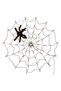 Spider Web Light 3.25ft 70 LED Waterproof Light with Black Spider for Party Patio Bar Decoration Halloween (Warm White) - 5