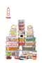 Food, 34 Pack Airtight Storage Containers, BPA-Free Kitchen Canisters, for Organization