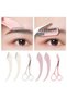 Scalloped Eyebrow Mustache Scissors and Eyebrow Razor Set Eyebrow Mustache Hair Removal Epilation Tool Set of 2 - 4