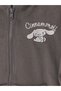 Two Mt Shop Quality Lcw Kids Gray Cinnamoroll Embroidered Girls' Velvet Sweatshirt - 2