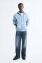 Loose Fit Zip-through hoodie - 3