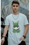 Unisex Oversize 24/1 Combed Cotton Dtf Printed T-Shirt - Dtf108 - 3