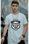 Unisex Oversize 24/1 Combed Cotton Dtf Printed T-Shirt - Dtf171 - 3
