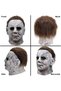 Michael Myers Mask, Scary Halloween Masks, Michael Myers Costume Prop, Latex Halloween Mask for Adults, Cosplay Mask - 2