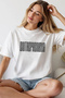 Unisex Oversize 24/1 Combed Cotton Dtf Printed T-Shirt - Dtf232 - 3