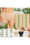 Özten 12 Li Women's Soft Texture Natural Bamboo Bikini Panties Set