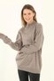 Marchè Bien Women's Half Turtleneck Knitwear Sweater - Mink - 2