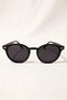 Marchè Bien Women's Round Frame Uv400 Sunglasses Black - 3
