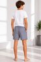 Children's Premium Swim Shorts with Zipper Pockets and Mesh Lining - Black - 4