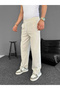 Men's Waterway Striped Pocketed Trousers - Beige - 2