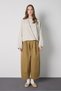 Women's Stone Double-Breasted Lined Premium Trench Coat 32044 - 7