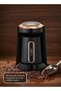 Retro electric coffee maker, with rose gold accents and touch control, extremely easy to carry. Black coffee pot, elegant home and office coffee gift. - 3