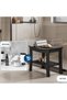 HDPE Shower Bench with Storage Shelf, 330 LBS ADA Compliant Non-Slip Shower Seat, Indoor Outdoor UV & Water Resistant - 5