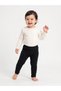 Baby Girls Pack of 2 - Solid Full Length Leggings