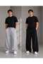 2 Pieces Men's Black and Gray Sweatpants