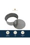 Baking pan, steel, 23 cm - - 7