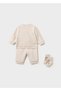 Baby Boy Tracksuit Set Cream - 3