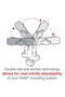 RAM® Double Arm U-Bolt Handlebar Base with Socket - 5