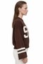 Women's 95 Patterned Crew Neck Crop Knit Sweater - 2