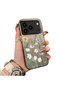 حافظة هاتف متوافقة مع iPhone 17 Pro بتصميم زهور برية عتيقة الطراز ومقاومة للصدمات