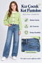 Boru Paça Girl Blue Jeans Ak1807 - 2