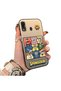 Samsung Galaxy A30/A20 Compatible Puzzle Character Collage Patterned Phone Case Shockproof