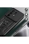 Tecno Camon 50 Ultra 5g Case with Sliding Camera Protection, Ring and Magnetic Tank Cover, Navy Blue - 5