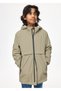 Boy's Gray Raincoat