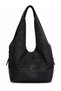 Women's Suede-Look Large Shoulder Bag – Large Internal Volume, Zippered, Stylish Everyday Hobo Bag - 2