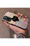Redmi 10 4g Compatible Colorful Line Cat Figure Phone Case Shock Absorbing Protective Case - 2