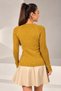 Women's Raglan Sleeve Knitwear Blouse - 4