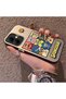 Infinix Smart 10 Compatible Puzzle Character Collage Patterned Phone Case Shockproof - 2