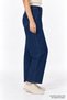 Wide Leg Pocketed Zippered Regular Denim Trousers - 4