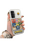Samsung Galaxy A54 Compatible Puzzle Character Collage Patterned Phone Case Shockproof