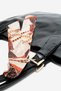 Amara Women's Shoulder Strap Handbag Vegan Leather Patent Leather Black - 4