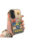Samsung Galaxy S23 Fe Compatible Puzzle Character Collage Pattern Phone Case Shockproof