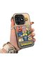 Tecno Spark 10 Pro Compatible Puzzle Character Collage Patterned Phone Case Shockproof